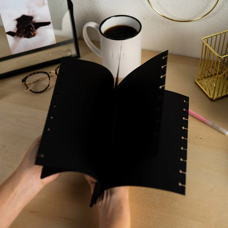 Happy Planner Black Classic Filler Paper - Blank