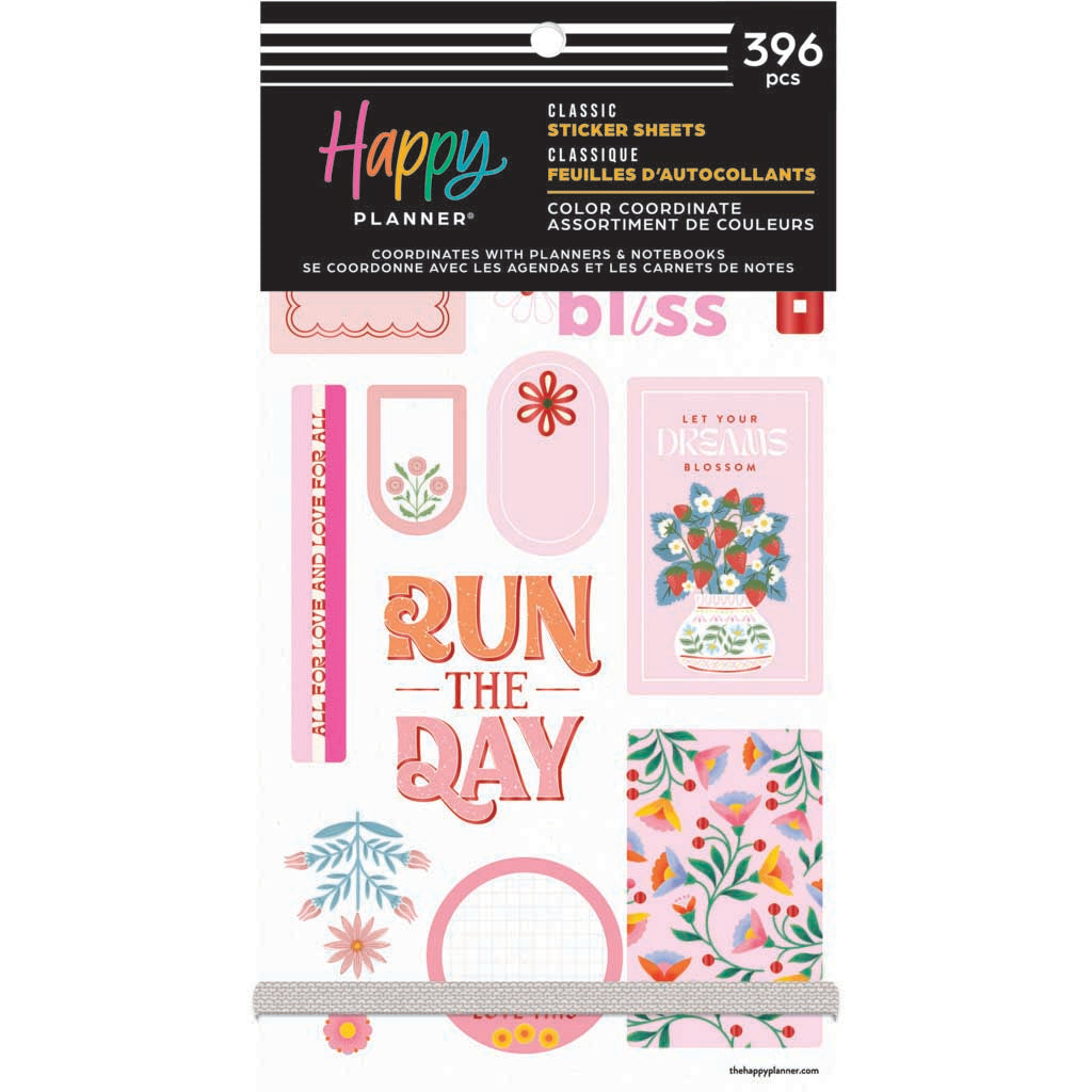 Happy Planner Color Coordinate Classic Sticker Book - Value Pack