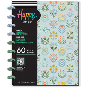 Happy Planner Cottage Charm Classic Notebook - Lined