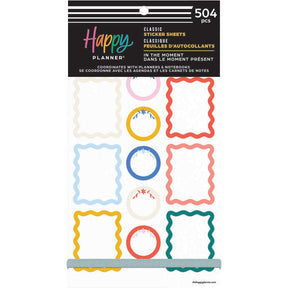 Happy Planner In The Moment Classic Sticker Book - Value Pack