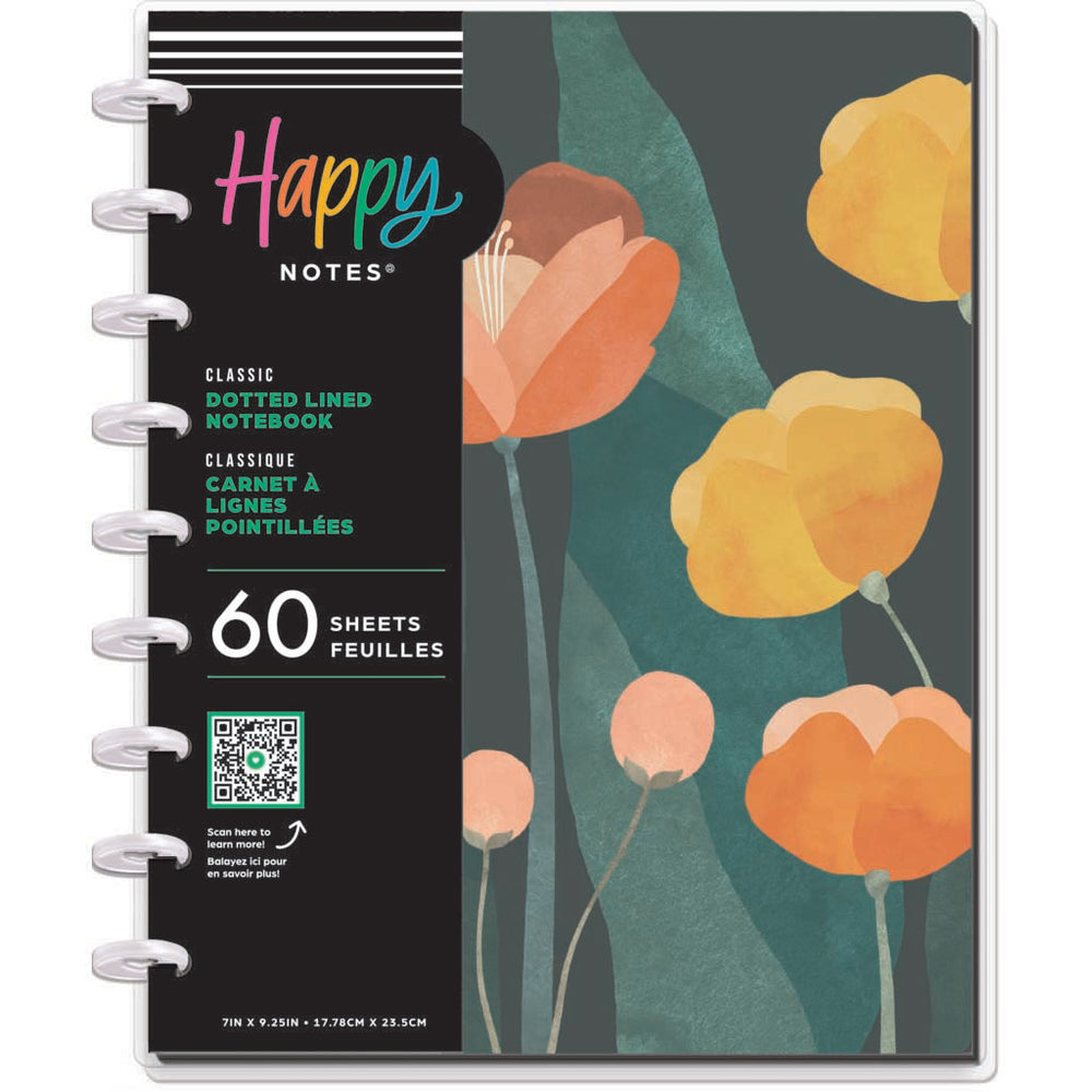 Happy Planner Pastel Canvas Classic Notebook - Lined