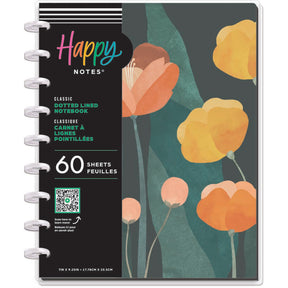 Happy Planner Pastel Canvas Classic Notebook - Lined