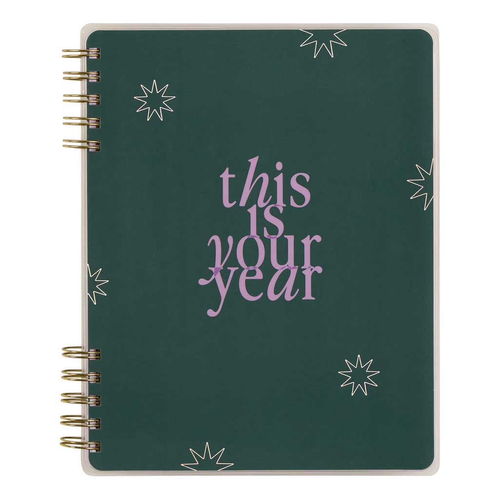 Happy Planner Soft Pop Classic 12-Month Dated 2025-2026 - Horizontal Spiral Twin Loop