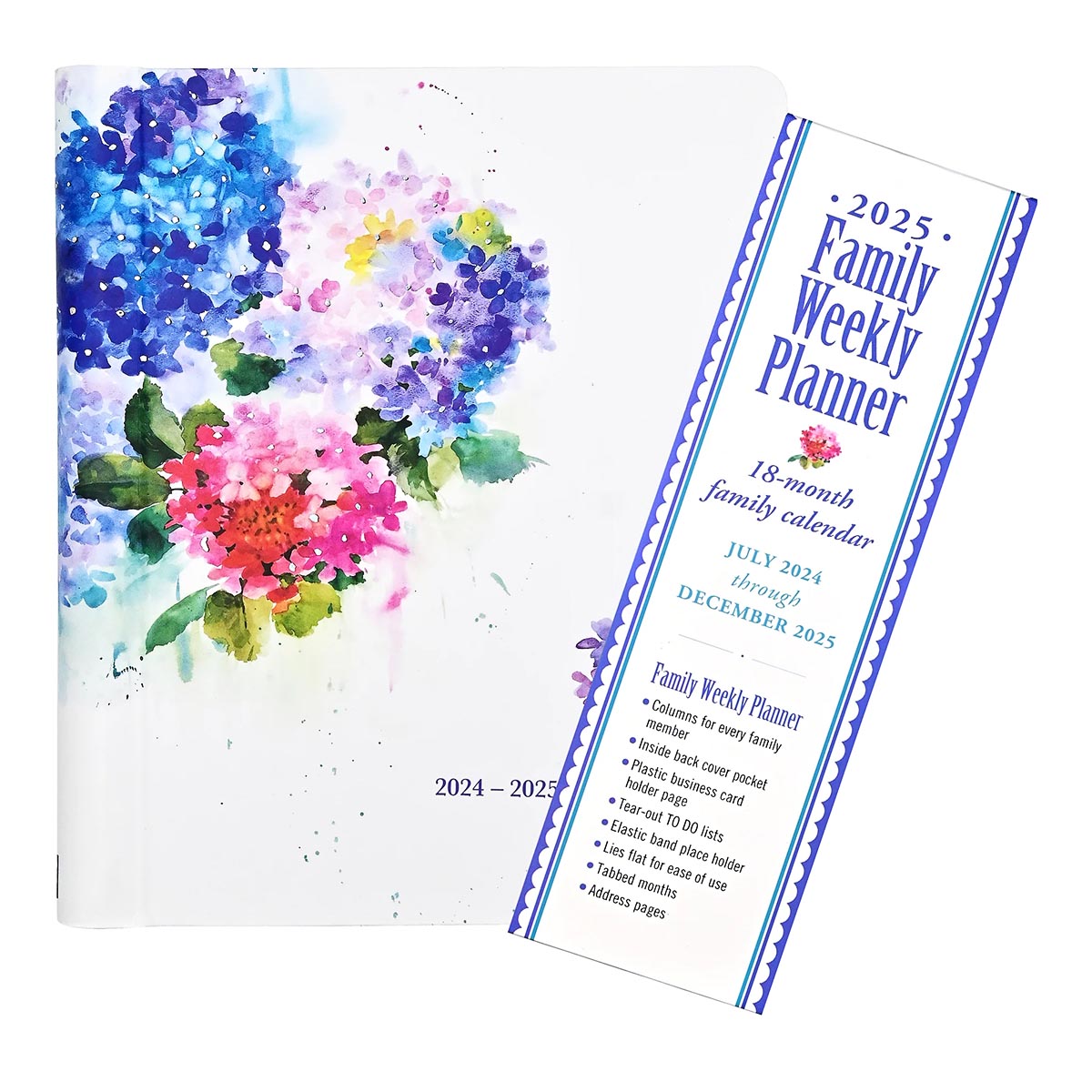 2025 Hydrangeas Family Weekly Planner&nbsp;