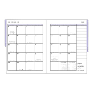 Hydrangeas Family Weekly Planner | 18-Months Dated Jul 2024 Dec 2025