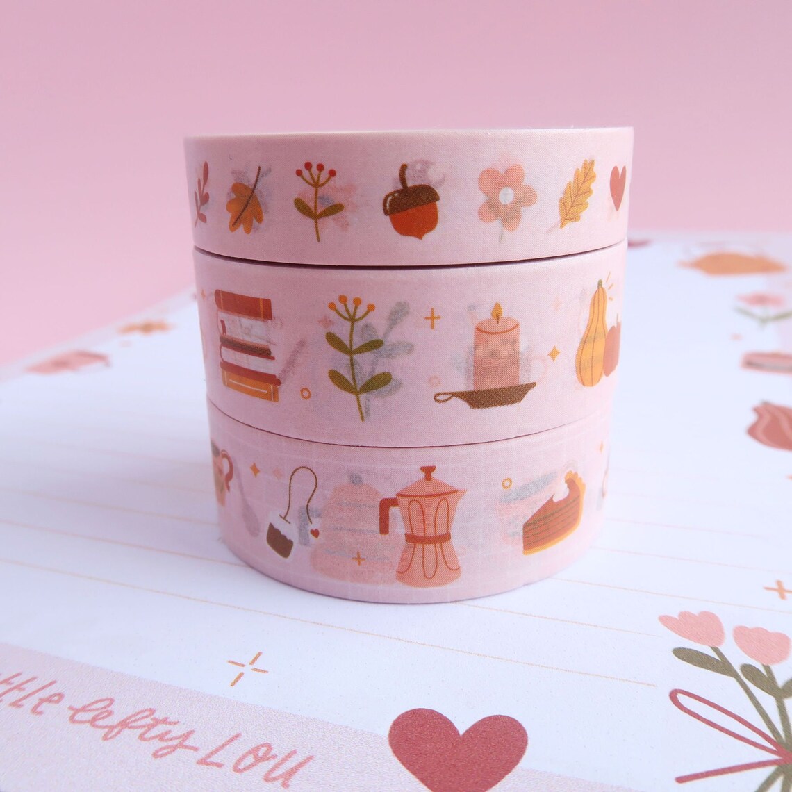 Hygge Time Slim Washi Tape by Little Lefty Lou