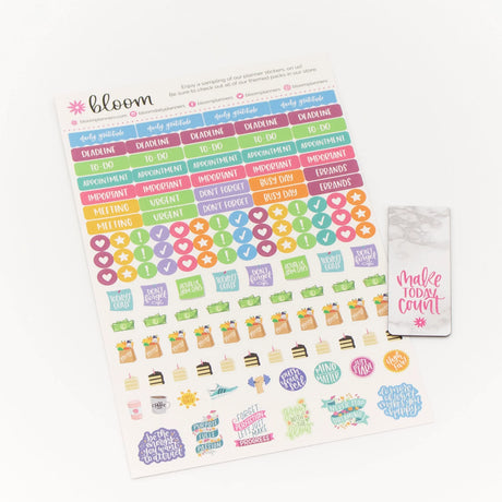 Undated Eucalyptus Weekly Monthly Planner - Bloom Daily Planners