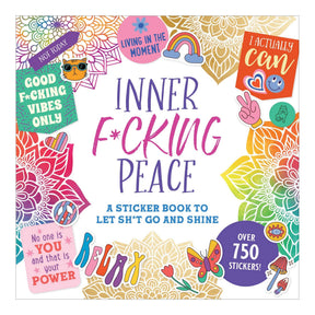 Inner F*cking Peace Sticker Book