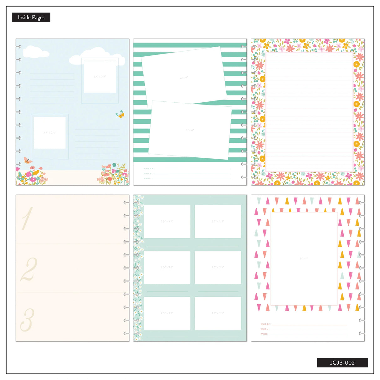 Happy Planner Big Squad Girls Society Memory Keeping Journal