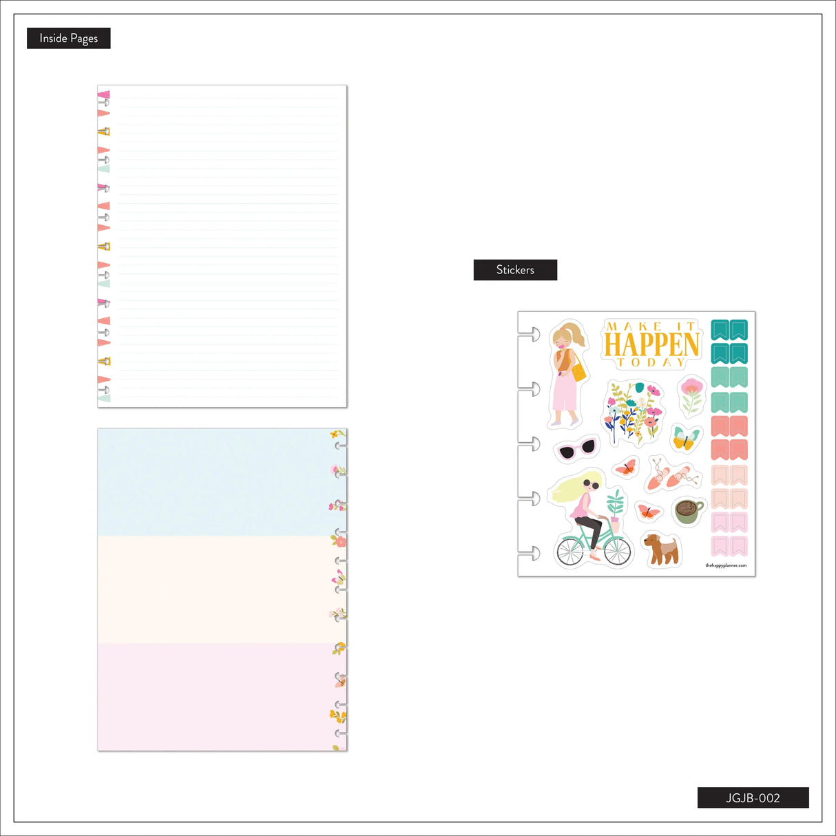 Happy Planner Big Squad Girls Society Memory Keeping Journal