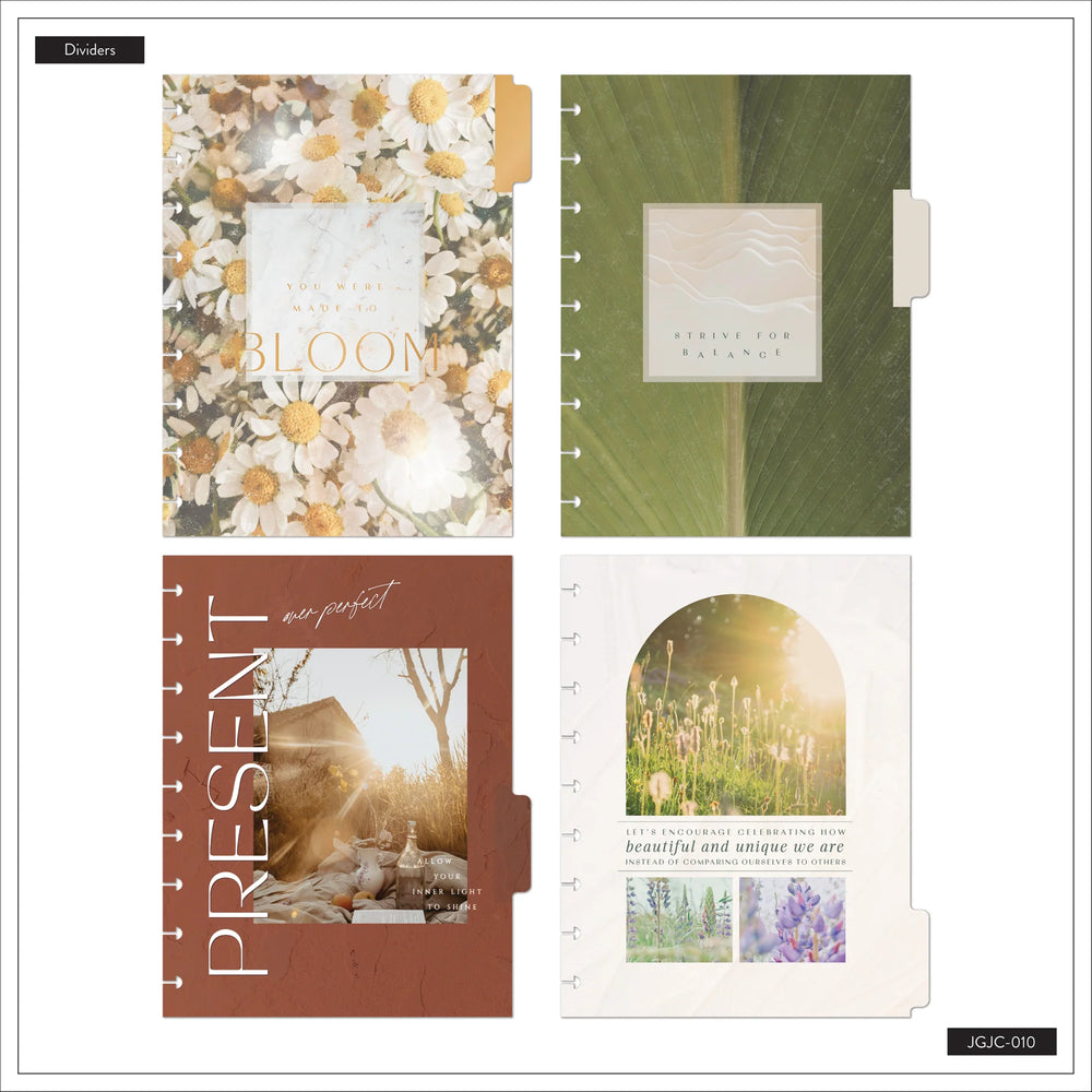 Happy Planner Classic Modern Nature Wellness Guided Journal