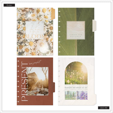 Happy Planner Classic Modern Nature Wellness Guided Journal