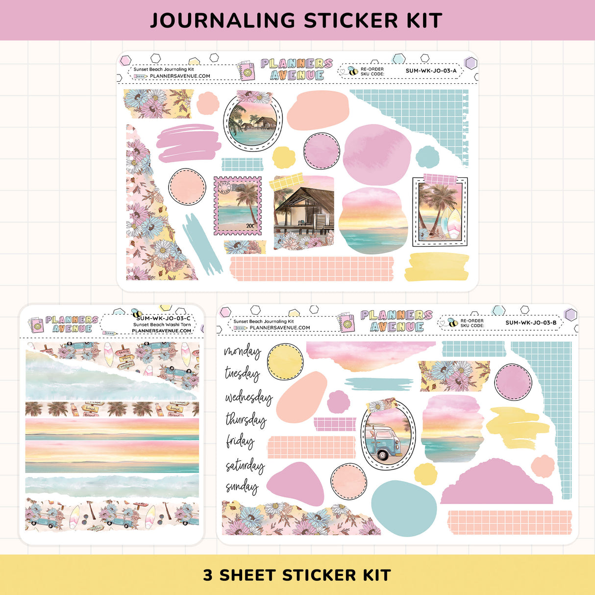 Journaling Stickers Subscription