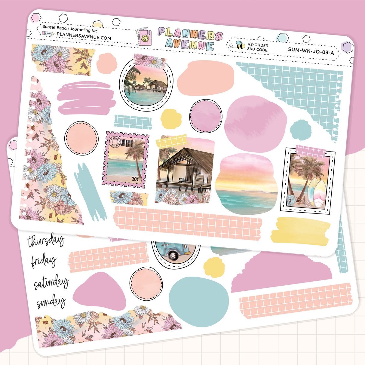 Journaling Sticker Kit Subscription