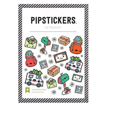 Holiday Cheer Delivered Stickers by Pipsticks