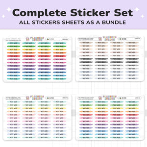 Next Week Scribble Stickers