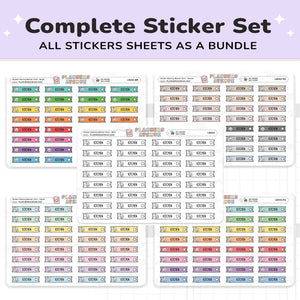 Clean Kitchen Banner Flag Stickers