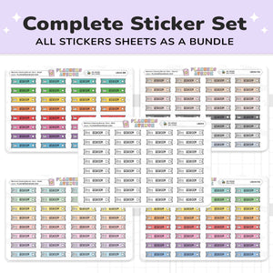 Clean Bedroom Banner Flag Stickers