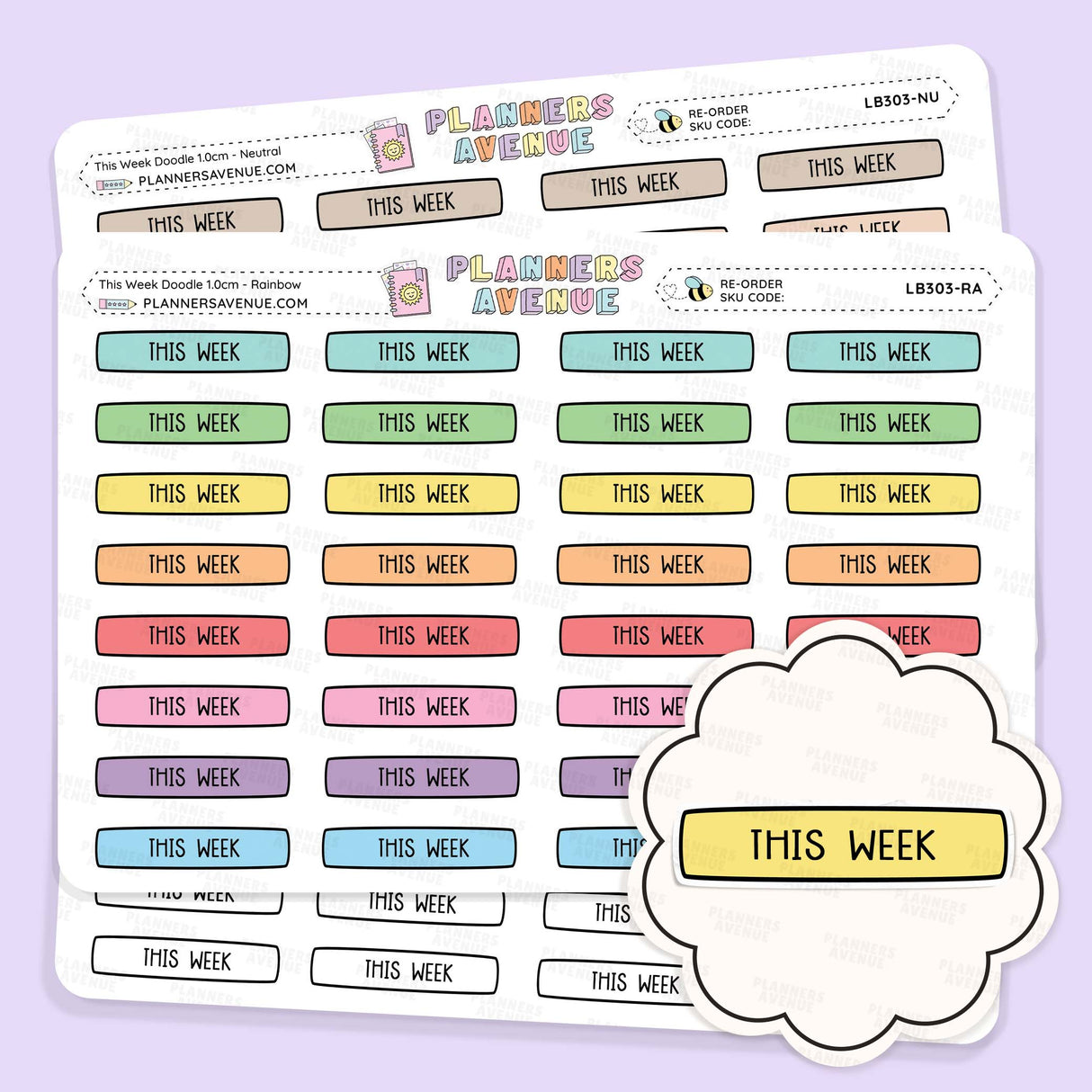 This Week Planner Stickers