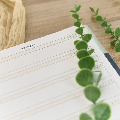 Happy Planner Watercolour Grace Faith Guided Journal