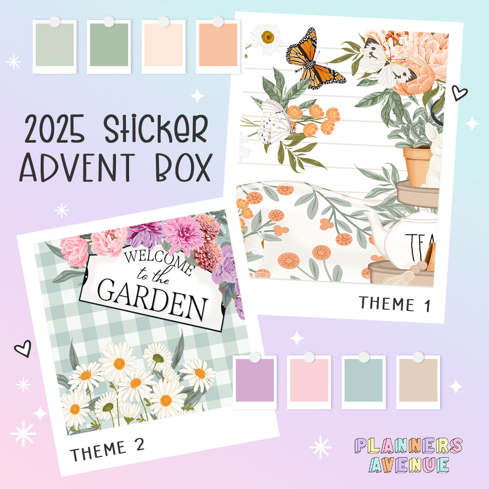 Planner Sticker Advent Box 2025
