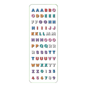 Letters Stickers