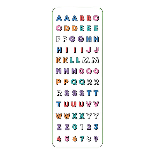 Letters Stickers