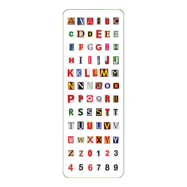 Alphabet Stickers