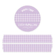 Lilac Grid Washi Tape by Little Lefty Lou
