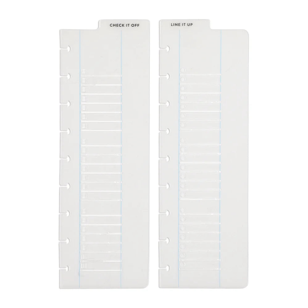 Happy Planner Classic Line Check List Stencil