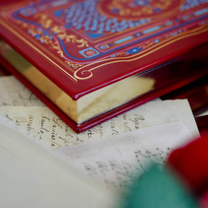 Literati Journal - Crimson Red A5 Journal - Lined