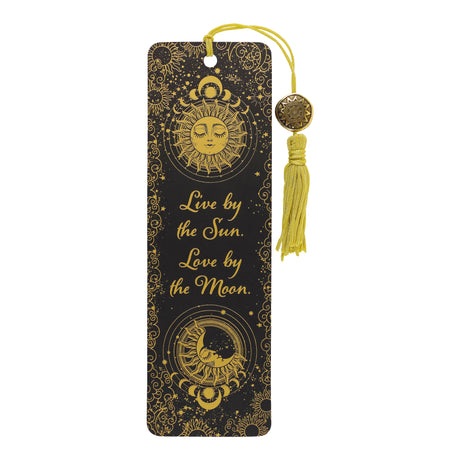 Live Sun Love Moon Beaded Bookmark