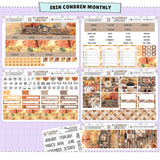 Autumn Lake Erin Condren Monthly Sticker Foiled Kit (ROSE GOLD FOIL)