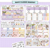 Easter Day Happy Planner Monthly Sticker Foiled Kit (GOLD FOIL)