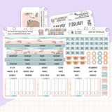 Pink Sands Happy Planner MINI Monthly Sticker Foiled Kit (HOLO GOLD FOIL)