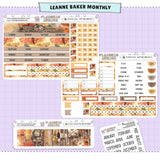 Autumn Lake Leanne Baker Monthly Sticker Foiled Kit (ROSE GOLD FOIL)