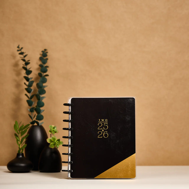 *IMPERFECT* Happy Planner Textured Tile Classic 18-Month Dated 2025-2026 - Vertical