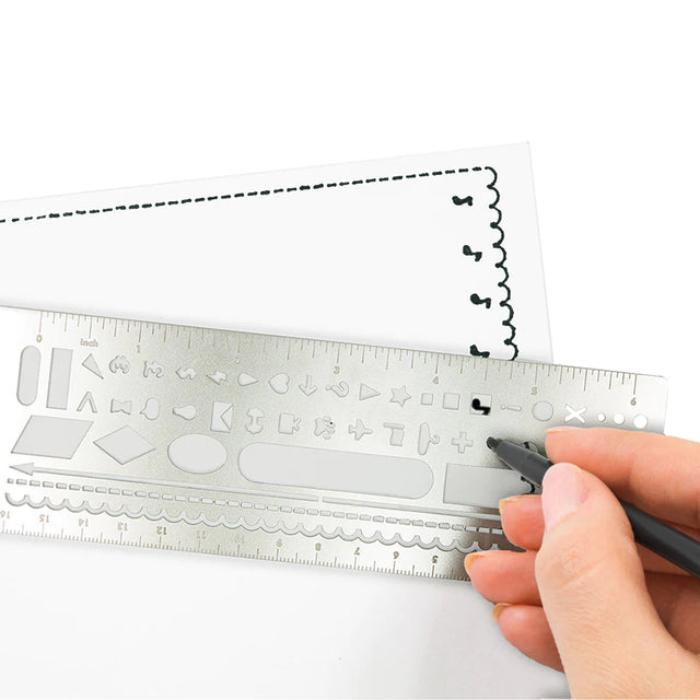 Metal Stencil Bookmark