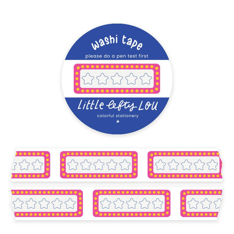Movie Star Rating Washi Tape by Little Lefty Lou