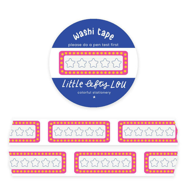 Movie Star Rating Washi Tape by Little Lefty Lou