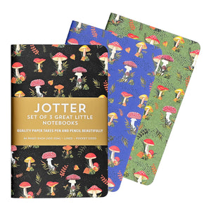 Mushrooms Jotter Mini Notebook Sets