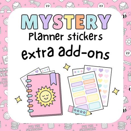Mystery Planner Stickers Add-ons