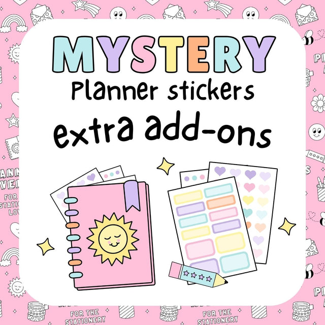 Mystery Planner Stickers Add-ons