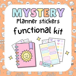 Mystery Functional Sticker Kit