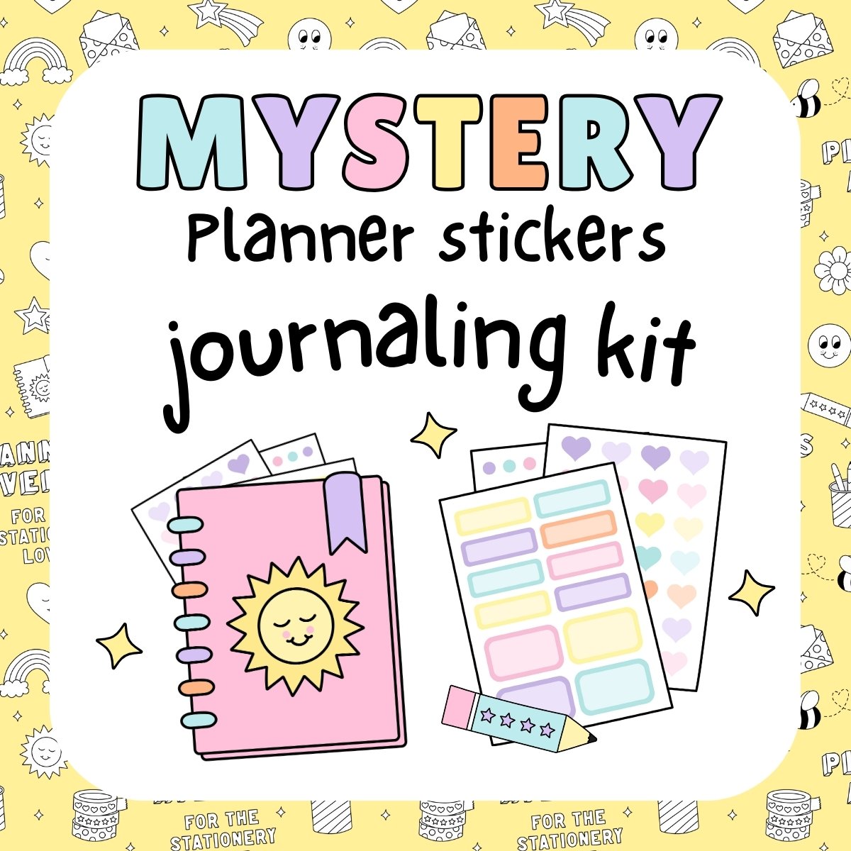 Mystery Journaling Sticker Kit