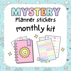 Mystery Monthly Sticker Kit