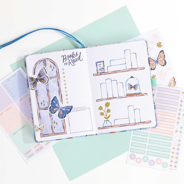 Happy Planner Winged Beauty Dot Grid Journal