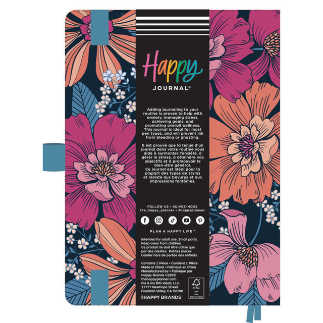 Happy Planner Retro Blooms Dot Grid Bullet Journal