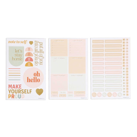 Happy Planner Sunset Stripe Dot Grid Journal