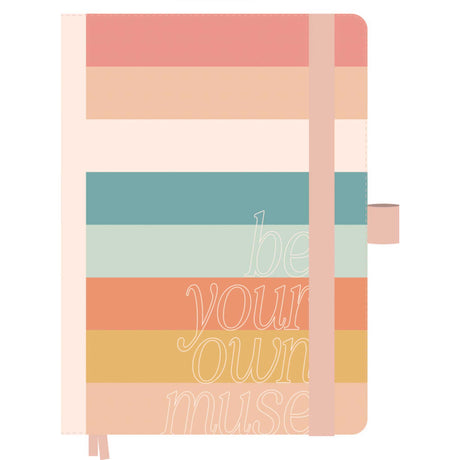 Happy Planner Sunset Stripe Dot Grid Journal